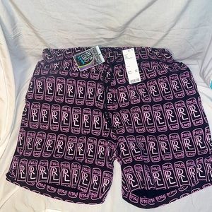 B2SS Rolling loud Black & purple shorts sz mens L NWT